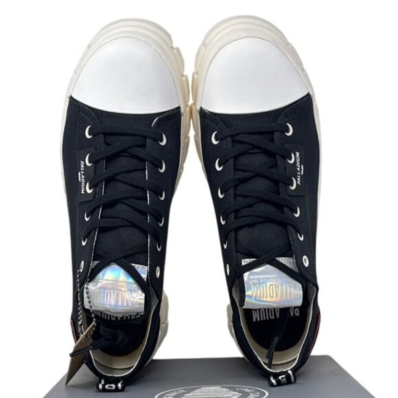 Palladium Revolt Lo Tx Women's Black/White Chunky Sneakers Size 9.5 97243-016-M - Picture 5 of 6